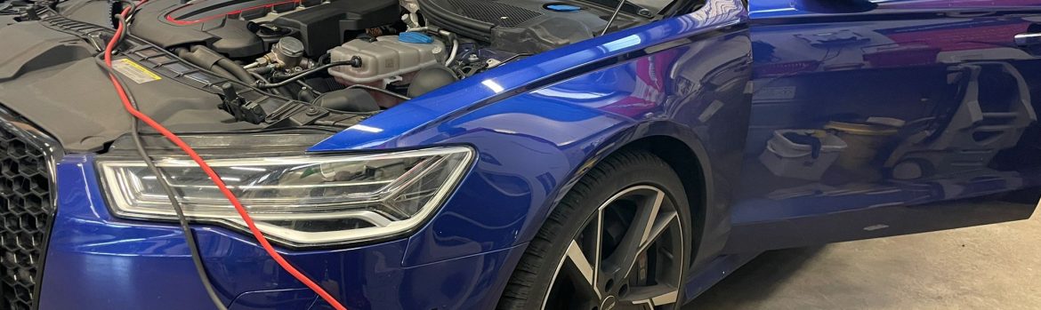 Auto beim Motortuning